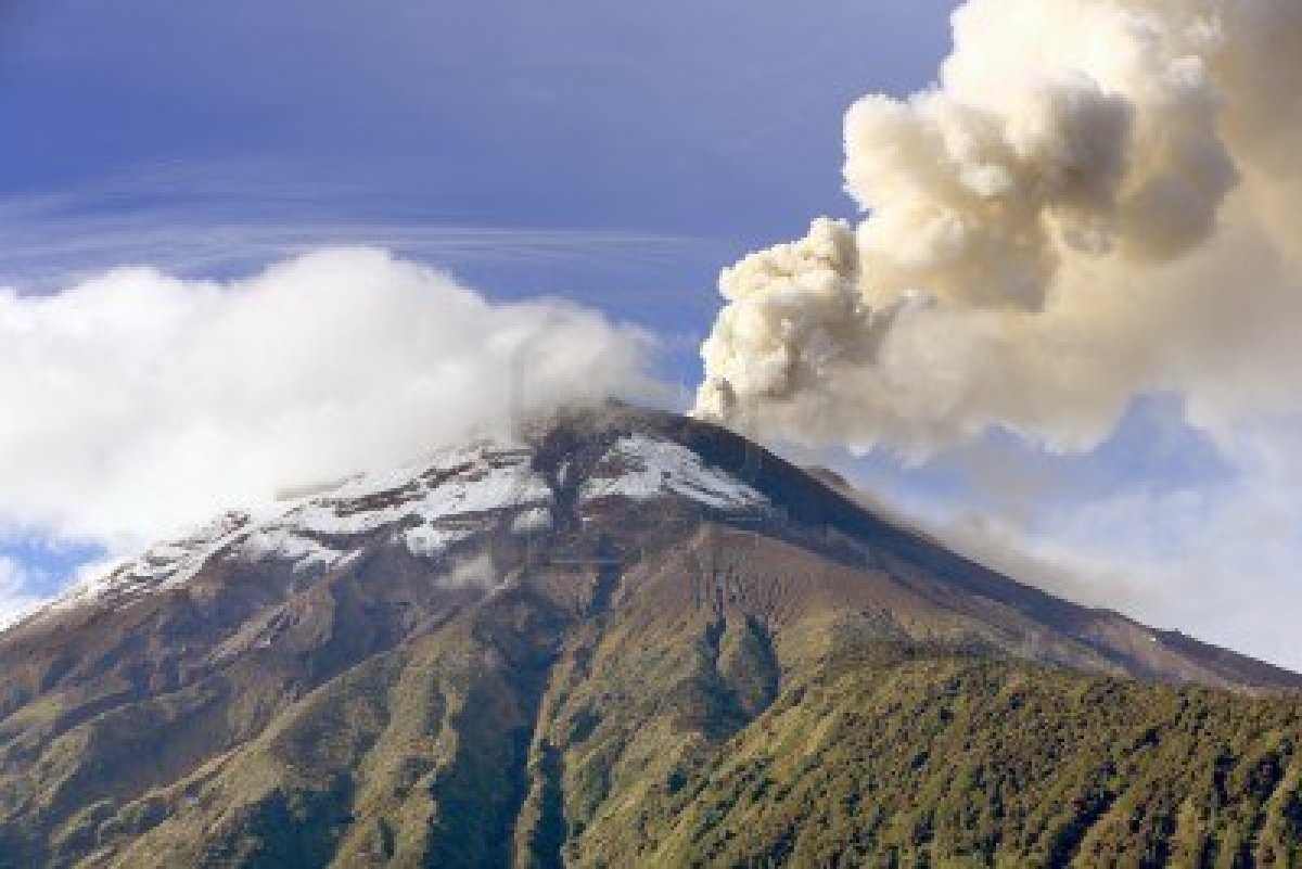 Volcan Tungurahua Equateur