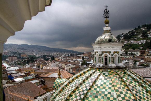 Quito vue d'en haut 1