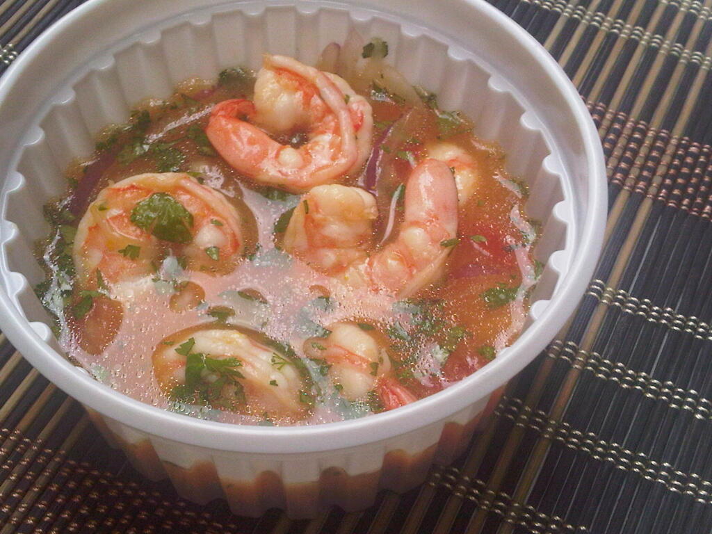 Ceviche crevettes Equateur 1