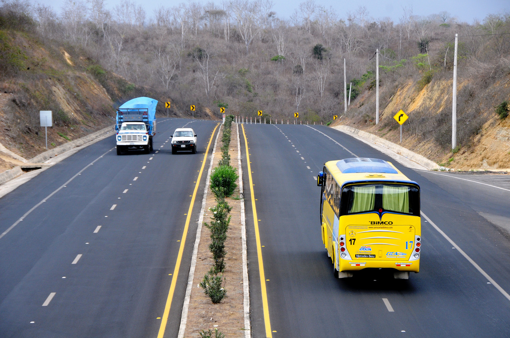 état des routes en Equateur  3