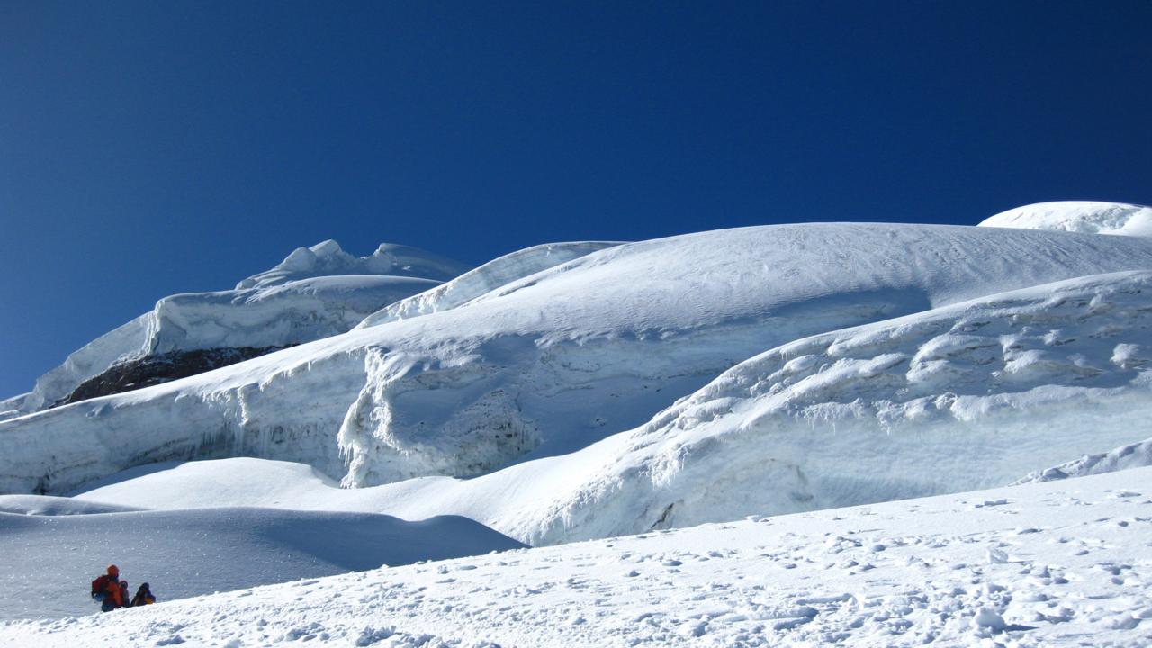 Le glacier du Cotopaxi