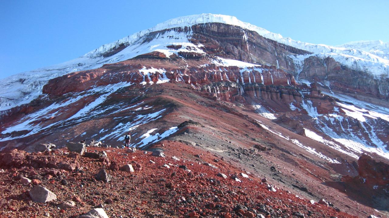 L'ascension du Chimborazo